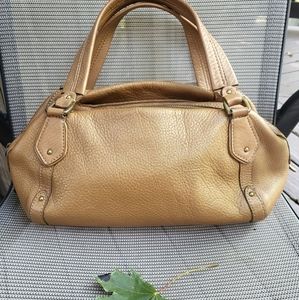 Cole Haan Tan Leather Shoulder Bag